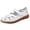 A-White147, variant on Womens Fisherman Sandals Minimalist Breathable Durable Closed Toe Dual Hook Loop Footbed Cutout Sandals Summer Office Sandals