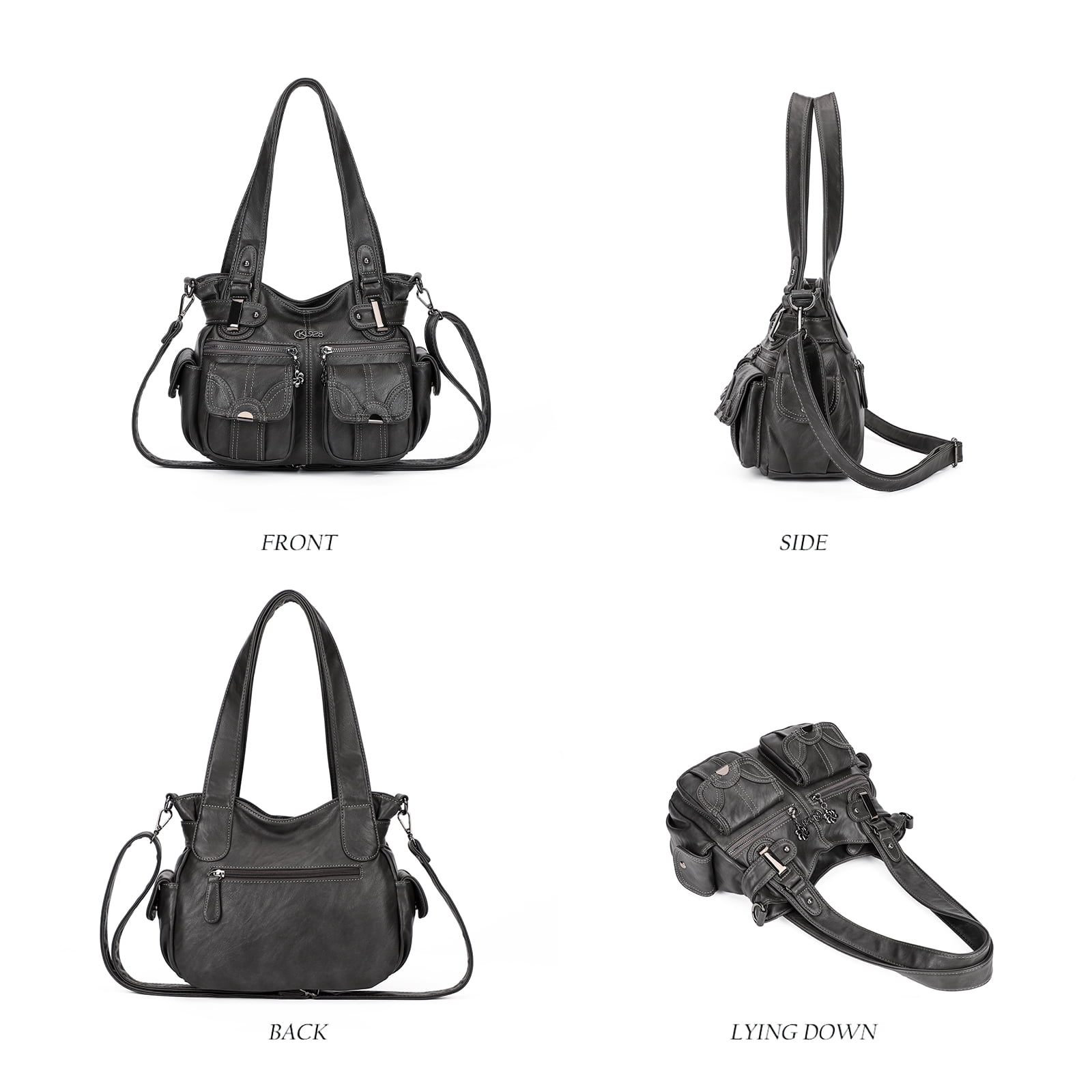 KL928 Soft PU Leather Purses and Handbags Medium Hobo Shoulder Bags Gifts for Women