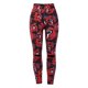 thumbnail image 3 of Pantalones de renderizado con estampado floral negro delgado para mujer Pantalones elásticos ajustados Pantalones S Soledad Pantalones pitillo elásticos para mujer, 3 of 10