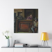 Wild West Saloon Scene - Canvas