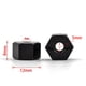 thumbnail image 4 of Aleacíón de aluminio de AutomÓVIL Adaptador de Cubo Hexadecimal de la rueda de 12 mm Con Alfileres de Alfileres para SCX10 90046 Tamiya CC01 1/10 Control de Rastreador Control, 4 of 6