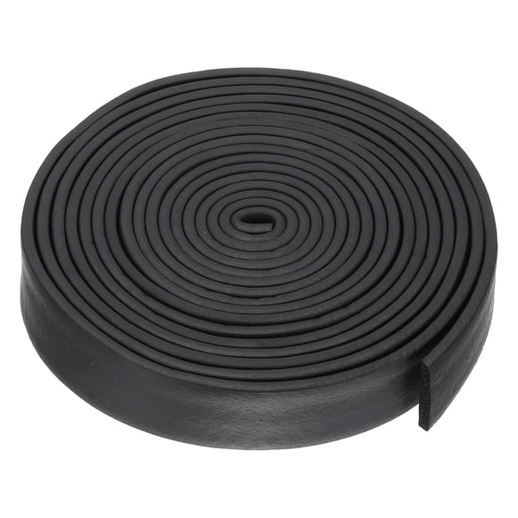 Uxcell 16.4Ft Weather Stripping Door Seal, 3/8"W x 1/8"T EPDM Rubber Foam Seal Strip, 1-3/8"W x 1/5"T