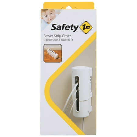 - Safety 1st Power Strip Cover, Expandable for Childproofing, White