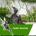 thumbnail image 5 of QHUDLV Miniature Sitting Fairy Elf Statue,Garden Yard Craft,Home Landscaping Decoration, 5 of 9