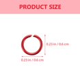 thumbnail image 2 of HLONK 250 Pcs Split Ring Jump Rings for Jewelry Making Multipurpose Jewlery Repair to Open, 2 of 6