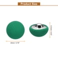 thumbnail image 2 of Uxcell 10pcs Fabric Cloth Covered Button 20mm Craft Round Sewing Button, Sapphire Green, 2 of 6