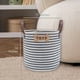thumbnail image 5 of Almacenamiento de Juguetes Park Life Designs Rayas Blanca Gris para Mascotas, 5 of 9