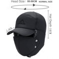 thumbnail image 4 of Gorro de Invierno NQ Gorro de Aviador Antiviento Unisex 55 a 58 cm, 4 of 5