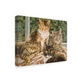 thumbnail image 2 of Trademark Fine Art 'The Gang Kitties' Canvas Art by Jan Benz, 2 of 3