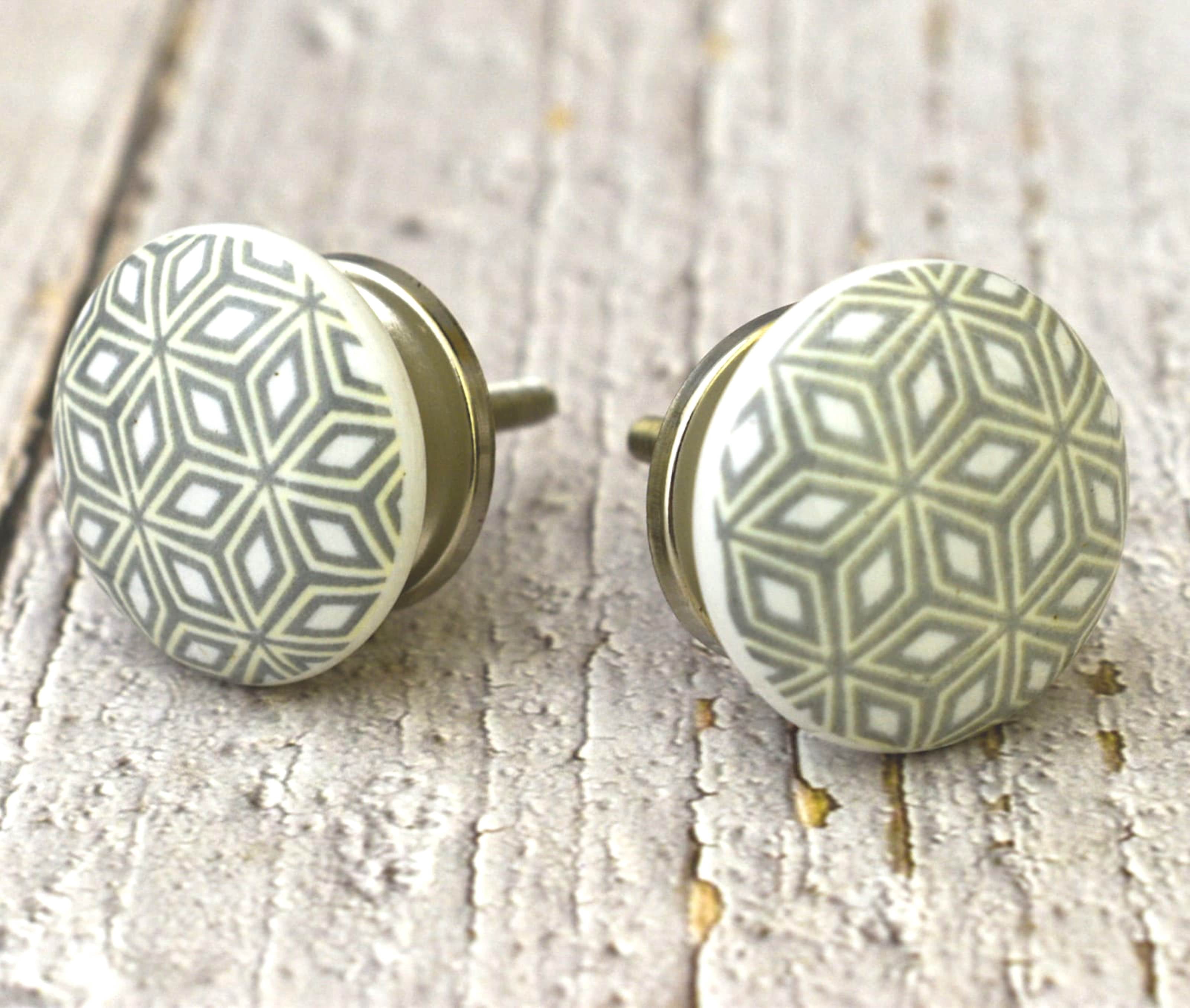 India House Ceramic Multicolor Knobs Kitchen Cabinet Drawer Knobs Hardware Knobs Handmade Knobs Cabinet Knobs Ceramic Door Knobs. Set of 20&nbsp;
