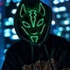 thumbnail image 4 of Máscara LED de Halloween EL luz fría con cable máscara completa para disfraces de fiesta disfraz Rave Cosplay carnaval, 4 of 8