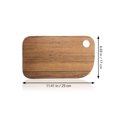 thumbnail image 2 of Tabla de cortar de madera, tabla de cortar de frutas, diseño de agujero colgante, tabla de cortar, suministro de cocina HOMEMAXS 14859738-MX, 2 of 6