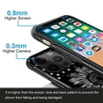 thumbnail image 3 of Compatible with iPhone 12 Pro Max Case, Pattern Design Hard PC Back Cover Non-Slip Soft TPU Protective Case for iPhone 12 Pro Max for Women 6.7inch-Retro Sunflower Flag, 3 of 5