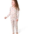 thumbnail image 4 of Modern Moments by Gerber Neutral Viscose 2-Piece Pajama Set, Sizes 12 Months - 5T, 4 of 13