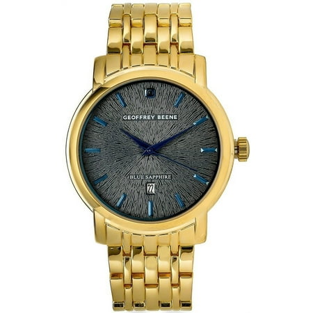 Geoffrey Beene Genuine Blue Sapphire Bracelet Watch