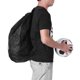 thumbnail image 4 of Mochila con Lazo de Malla Baloncesto Fútbol Fútbol Entrenamiento Deportivo Ejercicio de Mochila de Malla Bolso con Cordón(negro) Unbranded TJ04417-02, 4 of 6