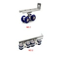 thumbnail image 2 of Riwesomey 2 unids/set rodillo de puerta corredera 4/8 ruedas Hardware rueda de pista polea suministros para el hogar accesorios de Metal para el Herramientas y ferretería 138x25x60mm Riwesomey  WJ3931-02B, 2 of 6