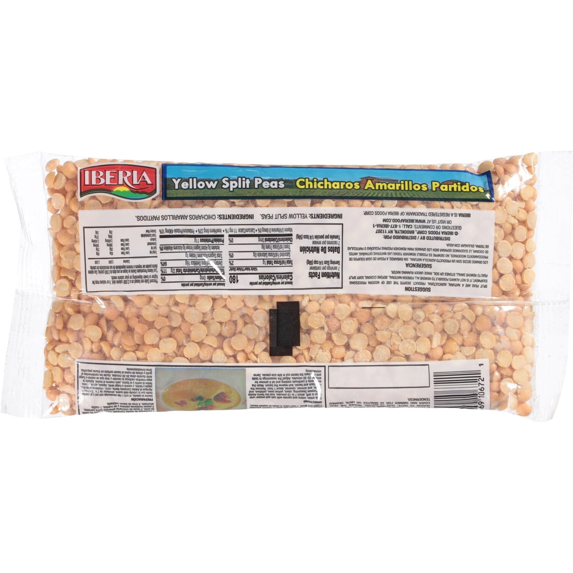 Iberia Yellow Split Peas, 12 oz