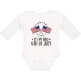 thumbnail image 3 of Inktastic My 1st 4th of July Parade Boys or Girls Long Sleeve Baby Bodysuit, 3 of 5