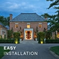 thumbnail image 3 of Hinkley Lighting - Forge - 1 Light Outdoor Medium Flush Mount In Traditional and, 3 of 4