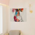 thumbnail image 3 of Kdxio Colorful Dachshund Art Wall Hanging Tapestries Banner For Bedroom College Dorm Home Living Room Party Decor 29X37 In, 3 of 8