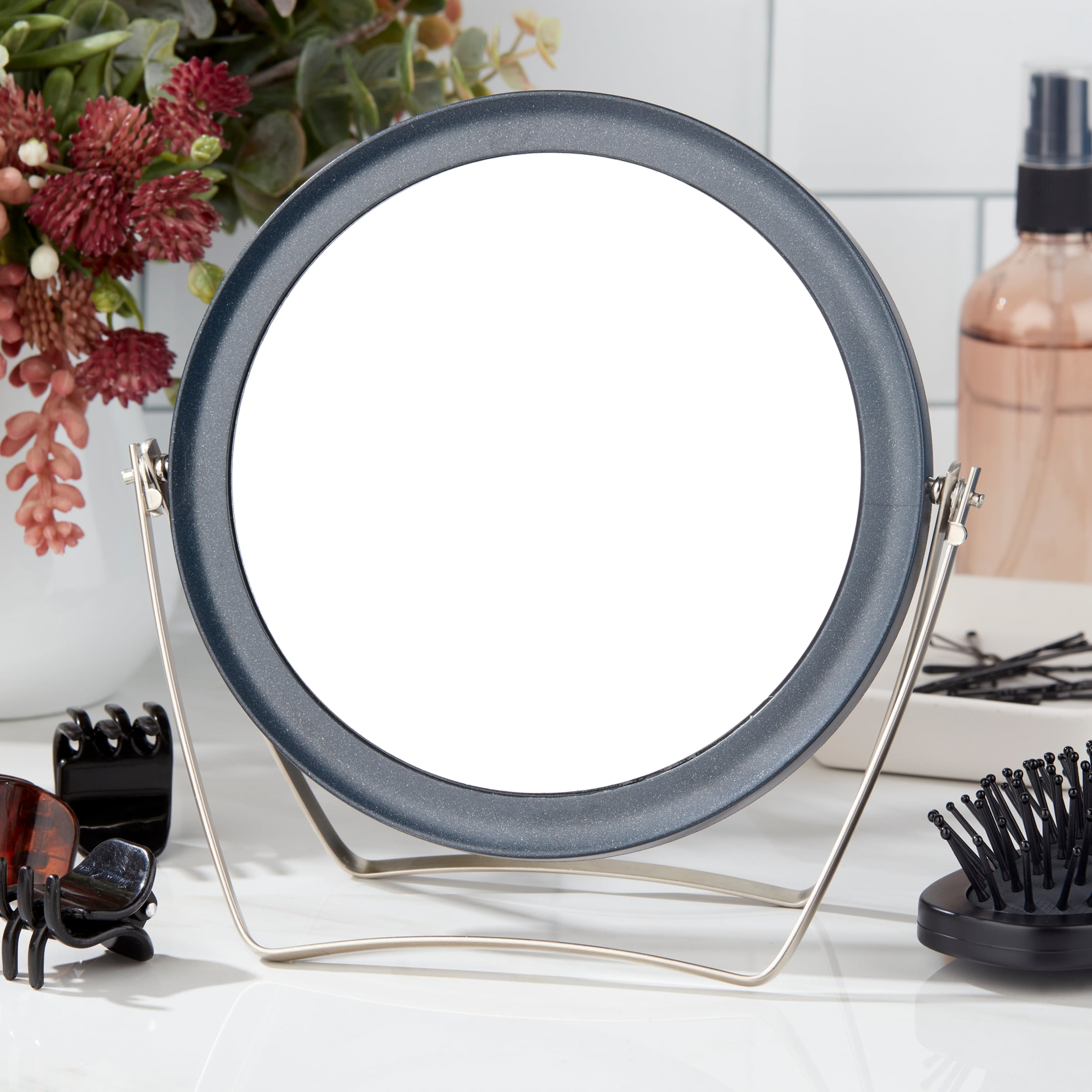 Notino Beauty Electro Collection Round LED Make-up mirror with a stand  Kosmetikspiegel mit LED-Beleuchtung