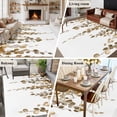 thumbnail image 6 of Area Rug 72×108in, Farm Watercolor Hanging Leaves Floor Carpet Living Room Rug, Spring Botanical Foliage Non-Slip Welcome Mat Indoor Rugs for Bedroom Dining Room, 6 of 9