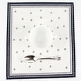 thumbnail image 3 of 12*13.8 Inch Simple Teapot Plate Small Flower Cotton Linen Mat Cloth Napkin for Family  Parties  Weddings  Restaurant  Holiday Dinner, 3 of 11