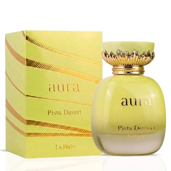 La Fede Aura Pista Desert Eau de Parfum Spray 100ml (3.4 oz) by Khadlaj