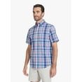 thumbnail image 3 of Chaps Men's & Big Men's Short Sleeve Easy Care Stretch Poplin Shirt, Sizes S-3XL, 3 of 8