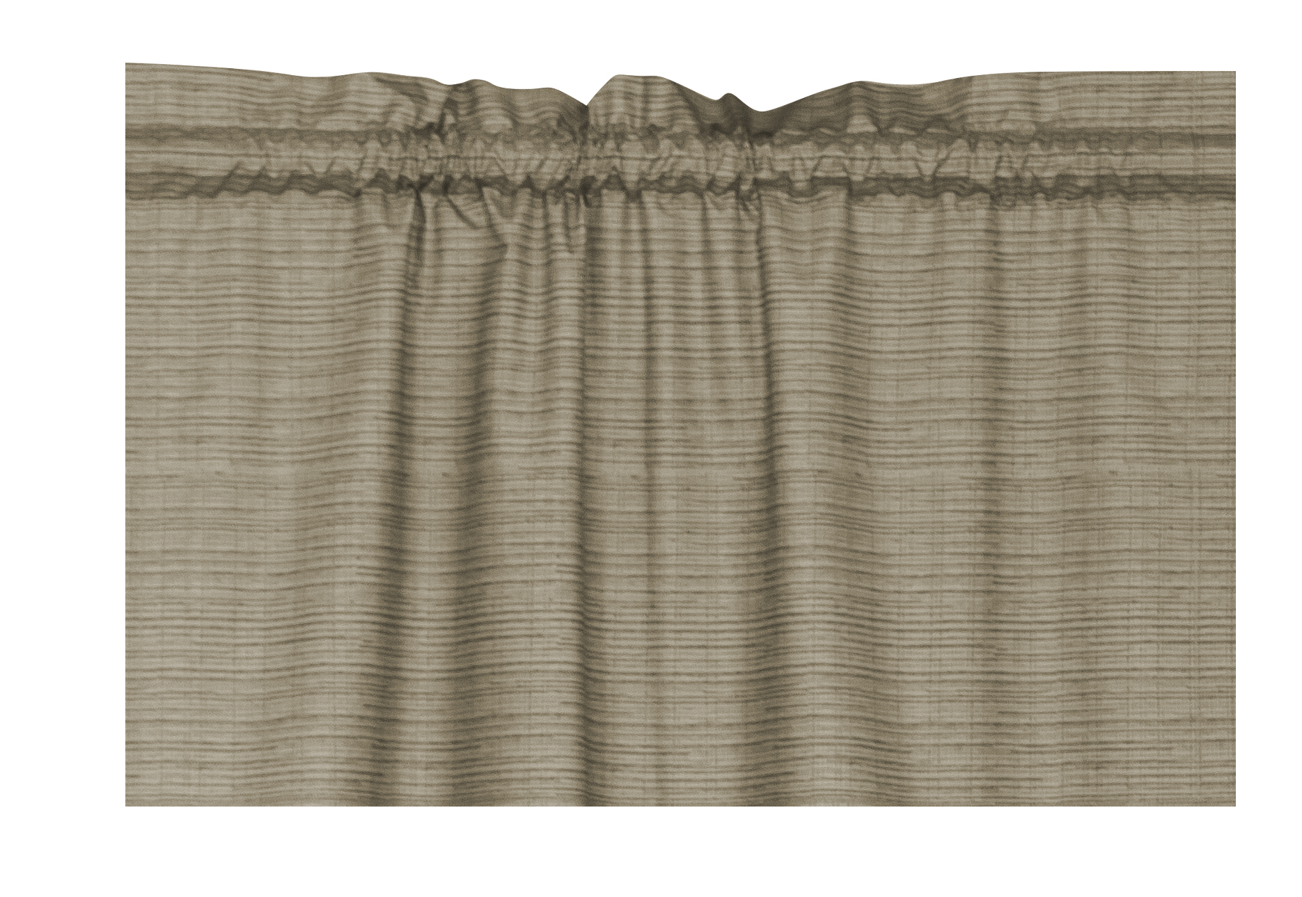 Mainstays Room Darkening Taupe Rod Pocket Curtains, 30” x 84” (2 Panels)