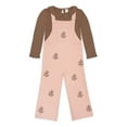 thumbnail image 2 of Modern Moments by Gerber Toddler Girl Casual Ruffle Top & Overall Set, 2-Piece, 12M -5T, 2 of 10