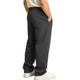 thumbnail image 6 of Miqool Boys Baggy Sweatpants Fleece Elastic Waist Drawstring Casual Wide Leg Pants with Pockets for Workout Athletic, 6 of 8