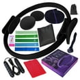 thumbnail image 2 of Meottam 12 in 1 Yoga Set with Back Cracker Roller & Deep Tissue Massage Yoga Blocks, Ring & Accessories for Stretching & Relief (Black), 2 of 7