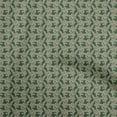 thumbnail image 1 of oneOone Rayon Green Fabric Floral Diy Clothing Quilting Fabric Print Fabric By Yard 56 Inch Wide, 1 of 5