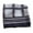 Black, variant on Typical Checkered Bandana Thin Cotton Scarf Unisex Casual Stylish Headwear