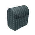 thumbnail image 1 of Teal and Yellow Stand Mixer Cover, Pattern with Vertical Abstract Ornaments Rhombus Forms and Lines, Kitchen Appliance Organizer Bag Cover with Pockets, 5 Quarts, Dark Teal Pale Yellow, by Ambesonne, 1 of 4