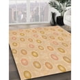 thumbnail image 3 of Ahgly Company Machine Washable Indoor Rectangle Transitional Orange Area Rugs, 6' x 9', 3 of 7