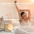 thumbnail image 2 of Reloj despertador AIRIVO Sunrise, luz de luna, ruido blanco, 2 of 7