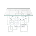 thumbnail image 3 of Diva Coffee Table Silver, 3 of 3