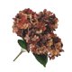 thumbnail image 4 of Ramo de flores artificiales de 5 cabezas, simulación, decoración floral, decoración de la oficina en casa, flor falsa, negro rojo Eigraketly HA8204-01B, 4 of 6