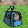 thumbnail image 2 of Pet Dog /Small Cat Carrier Soft Sided Comfort Bag Travel Case Camping Comfortable, 2 of 7