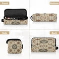 thumbnail image 5 of Hair Tool Organizer Bag with Heat Resistant Mat Removable Travel Storage Case for Hot Air Brushes Curling Irons Traditional Intricate Pattern, 5 of 8