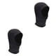 thumbnail image 4 of Soidarity Gorro de buceo, portátil, profesional, impermeable, lavable, cálido, antideslizante, gorro de natación subacuático, accesorios METRO 2piezas Soidarity CBP382404, 4 of 6