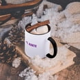 thumbnail image 5 of 3dRose, #1 Auntie - Number One Aunt - purple text - best honorary aunt - Family and Relatives gifts, 15oz Two-Tone Black Mug, 5 of 7