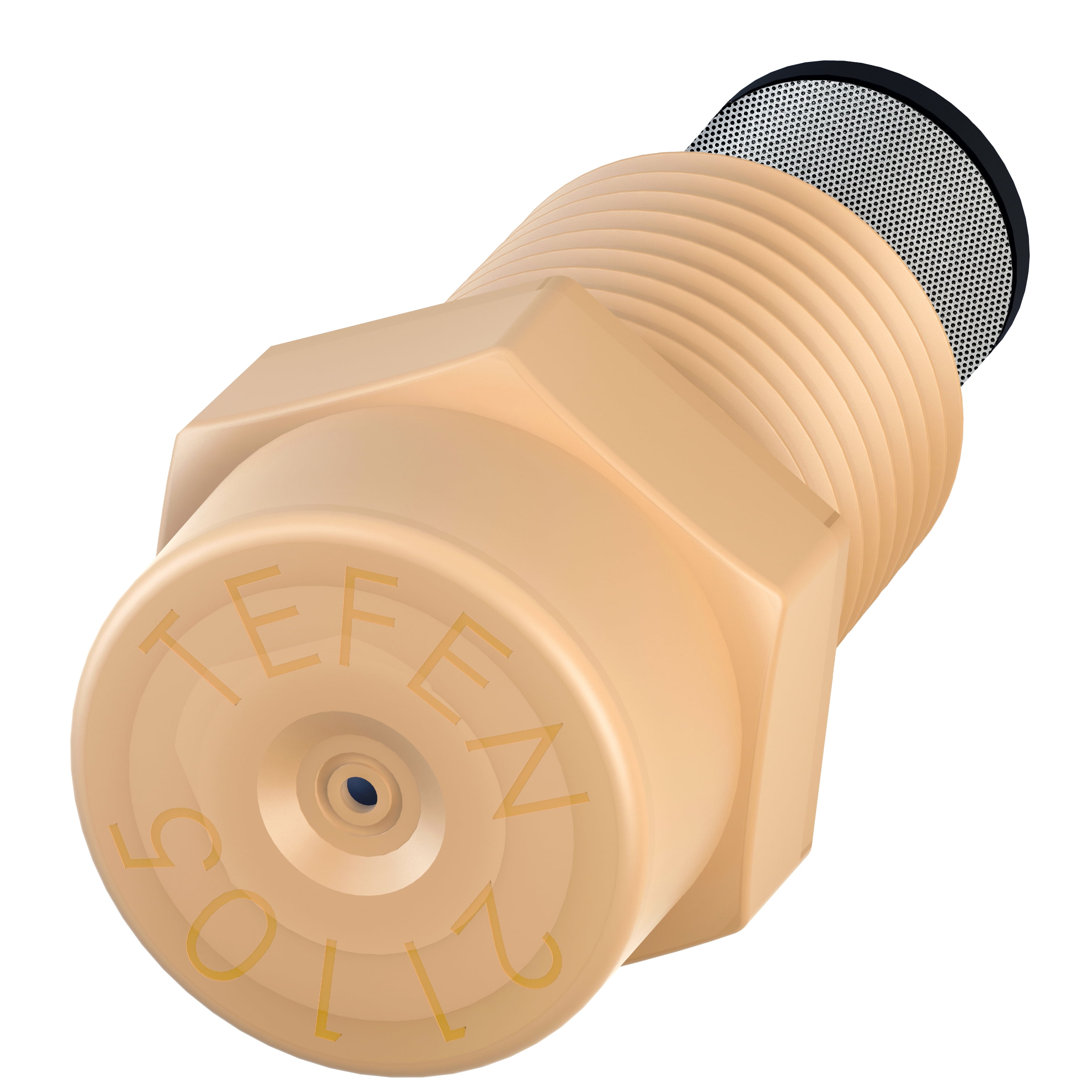 Tefen Fogger Misting Nozzle with Stainless Steel Filter 1/8" NPT 2 GPH 10 Pack