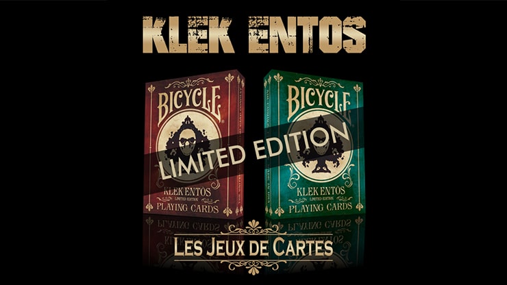 Bicycle Klek Entos Red (Marked) Playing Cards by USPCC