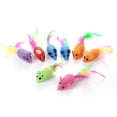 thumbnail image 3 of 6PCS Mice Toy Funny Interactive Pet Training Toy Mouse Toy for Cats Kittens, 3 of 8