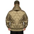 thumbnail image 3 of Rothco Quilted Woobie Hooded Sweatshirt - Coyote Brown, 3 of 6