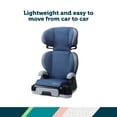 thumbnail image 4 of Safety 1ˢᵗ Store 'n Go Sport Booster Car Seat, Dusted Indigo, 4 of 14